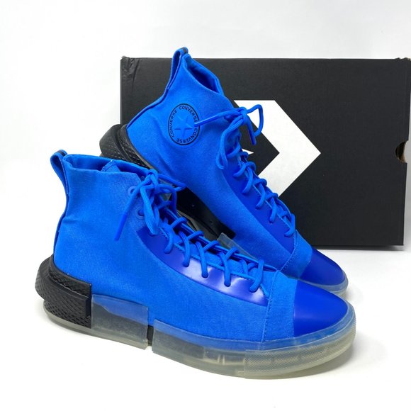 Converse Digital Terrain Disrupt CX High Top Blue Canvas Sneaker Men's 170362C - Picture 1 of 10